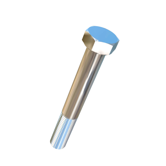 Titanium 3/8-24 X 2-3/4 UNF Allied Titanium Hex Head Bolt (No Dimple)